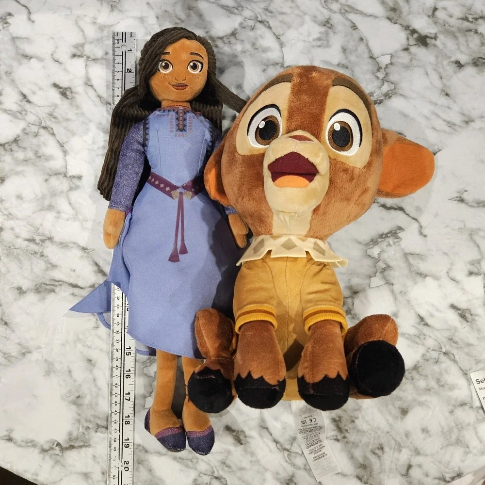 Disney Wish Asha & Valentino Plush Set 18